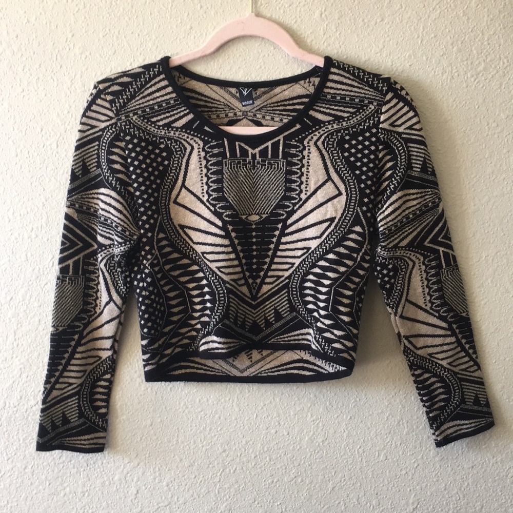 Windsor Long Sleeve Crop Top